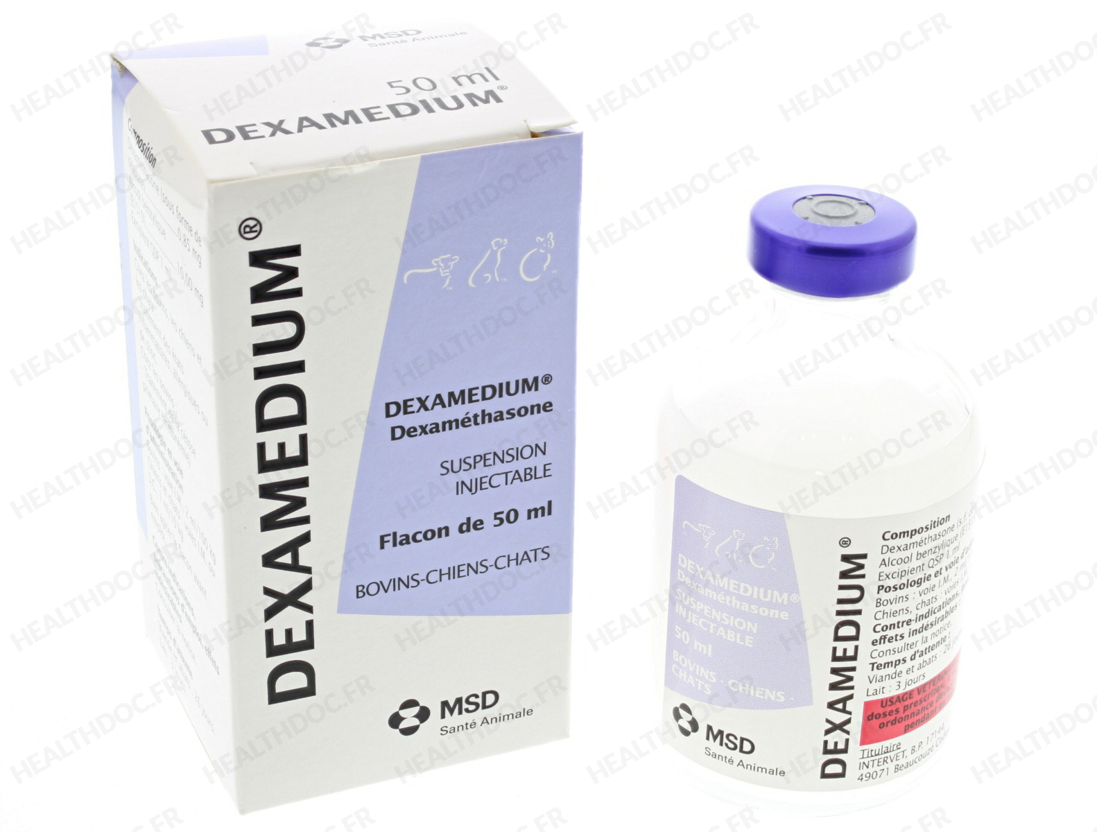 Buy Dexamedium 50 Ml For Camels Dogs Cattle Cats Online At Low Price Msd Sante Animale Camelpharm