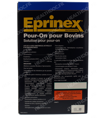 EPRINEX MULTI 5 MG/ML POUR-ON POUR BOVINS, OVINS ET CAPRINS